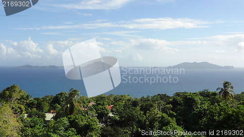 Image of coastal scenery at Guadeloupe