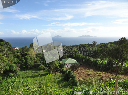 Image of coastal scenery at Guadeloupe