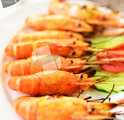 Image of grilled shrimps