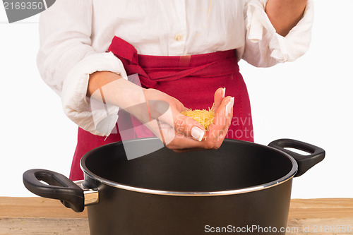 Image of Cooking with noodles