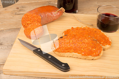 Image of Sobrasada spread