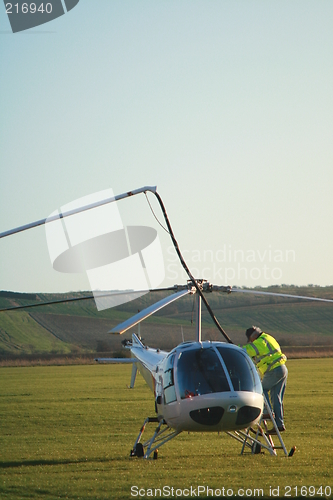 Image of Enstrom F280 Shark Refuelling