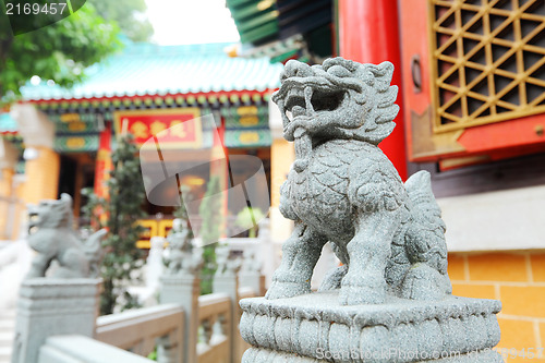 Image of stone Lion Statue