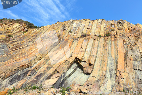 Image of Hong Kong Geo Park , hexagonal column