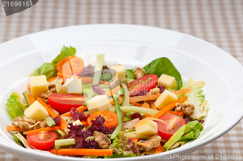 Image of Fresh colorful healthy salad