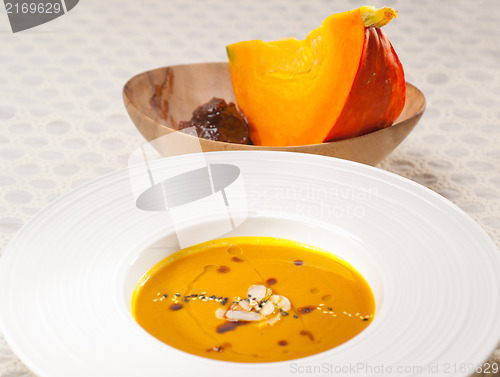 Image of classic pumpkin soup