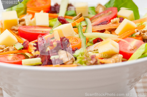 Image of Fresh colorful healthy salad