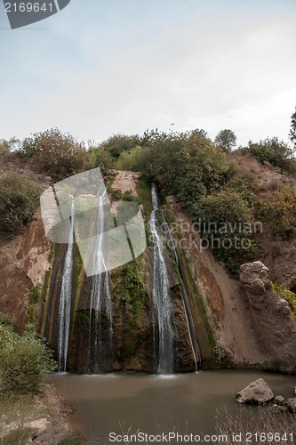 Image of Waterfall in Israeli galilee