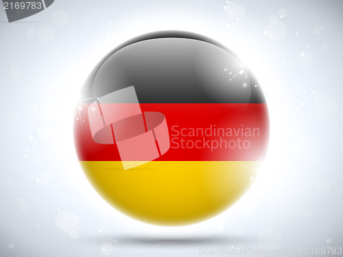 Image of Germany Flag Glossy Button