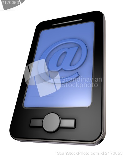 Image of email smartphone