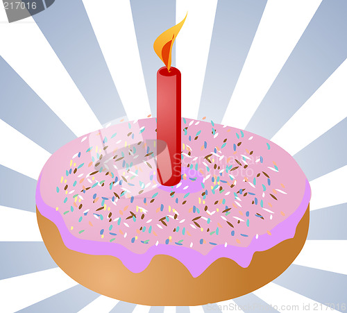 Image of Birthday donut