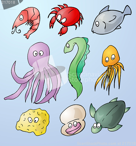 Image of Sea creatures