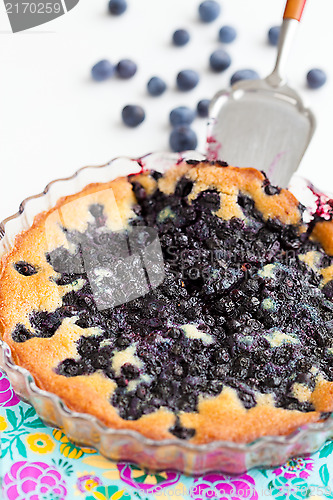 Image of Blueberry pie