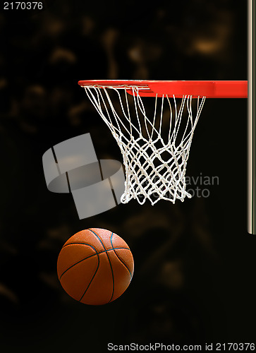 Image of basketball hoop