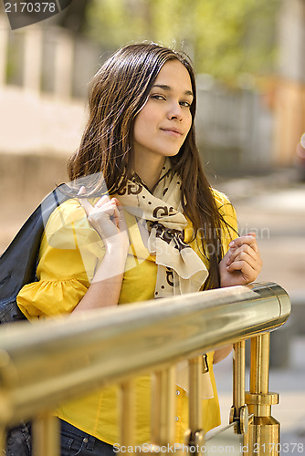 Image of beautiful young woman