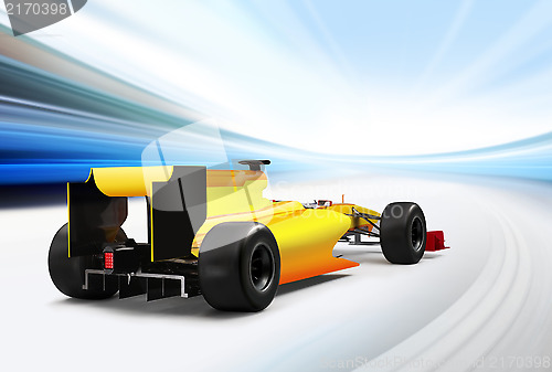 Image of formula one car