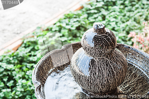 Image of Water spring for garden ornament