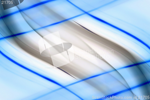 Image of blue lines abstract