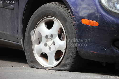 Image of Flat Tire