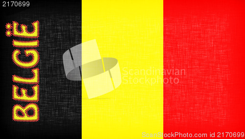 Image of Flag of Belgium with letters