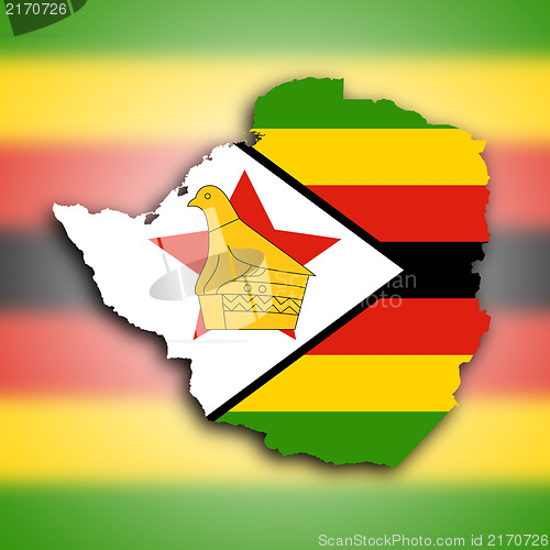 Image of Map of Zimbabwe