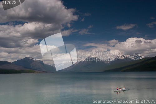 Image of Canoe, Lake McDonald