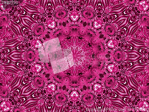 Image of Flower abstract pattern