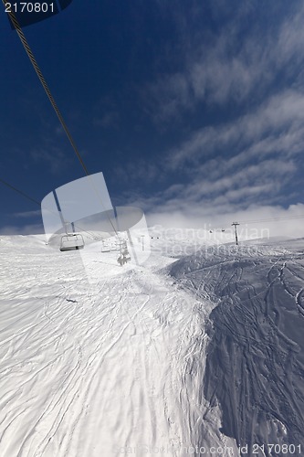 Image of View from ski lift