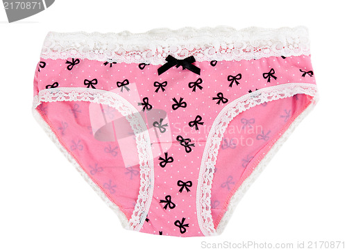 Image of The pink women's panties