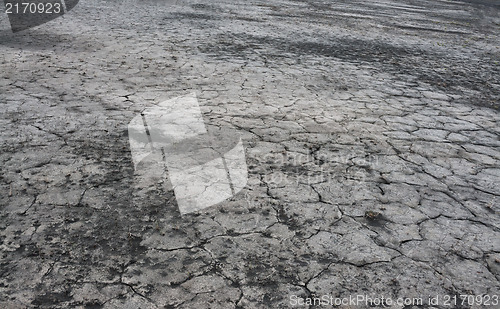 Image of dry land with cracks