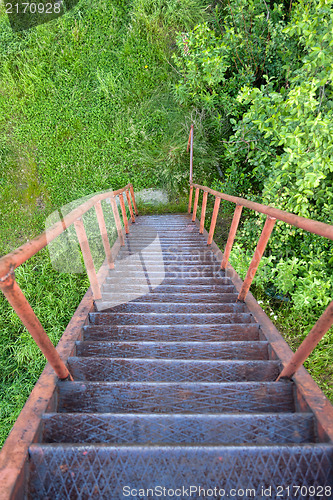 Image of Descent from the rusty ladder