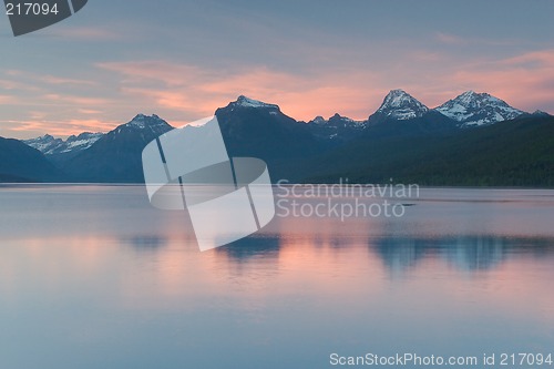 Image of Sunset, Lake McDonald