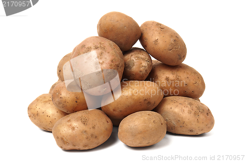 Image of Stack of Potatoes