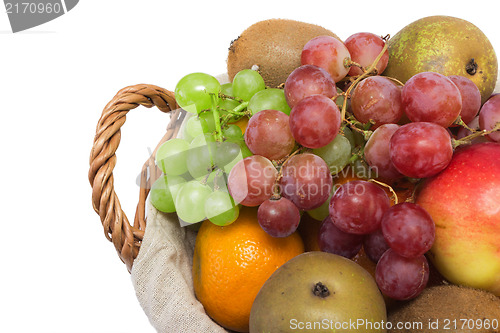Image of Grapes, pears and other fruits