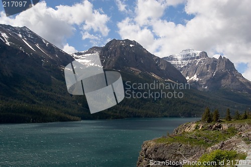 Image of Lake Saint Mary, Glacier National Park