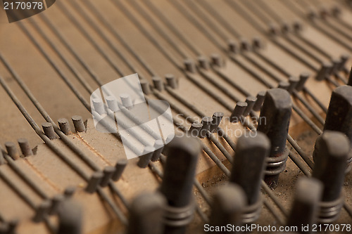 Image of Inside piano