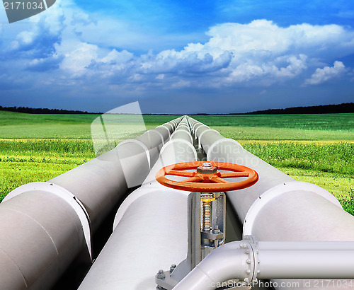 Image of gas-transmission pipeline