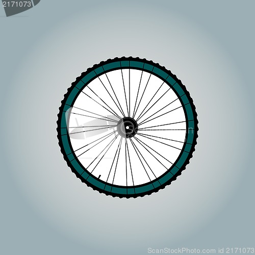 Image of Bicycle Wheel Symbol