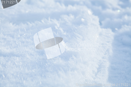 Image of Icy snow background