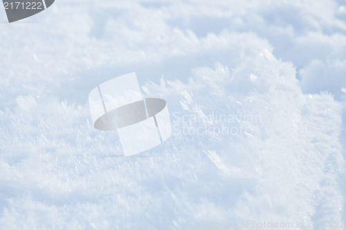 Image of Icy snow background