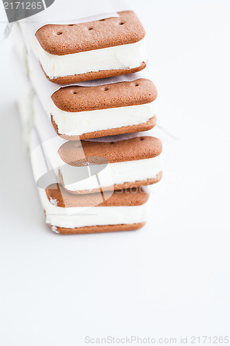 Image of Ice cream biscuits