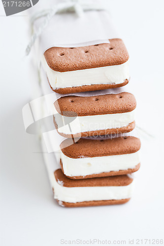 Image of Ice cream biscuits