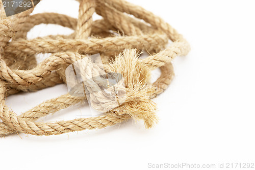 Image of Frayed rope