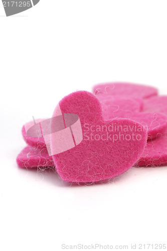 Image of Romantic pink hearts