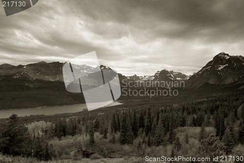 Image of Two Medicine Lake, Glacier National Park
