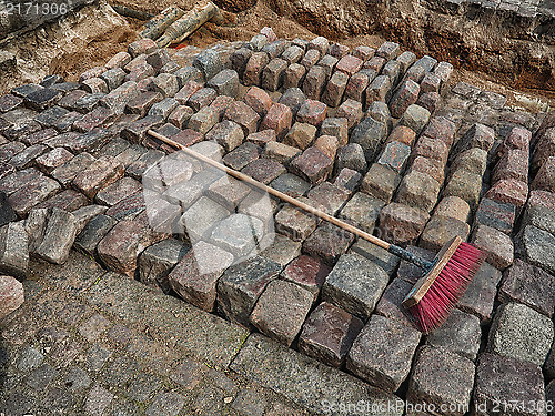 Image of Urban road work