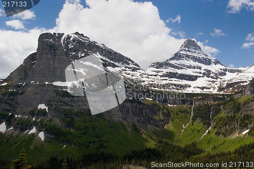 Image of Two Peaks, Glacier National Park