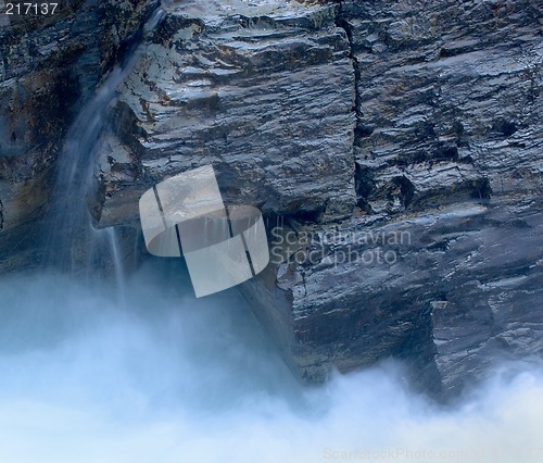 Image of Waterfall in Moonlight 2