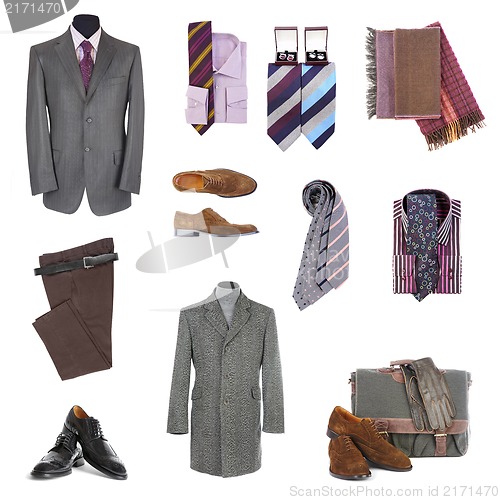 Image of Men's clothes and accessories