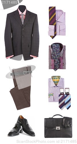 Image of Men's clothes and accessories